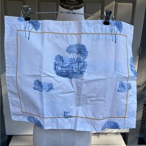 Yves Delorme Porcelain Indigo  Sham